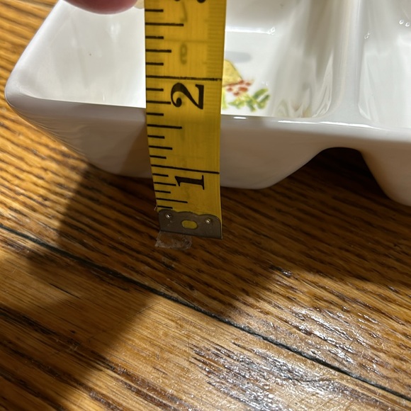 Rae Dunn artisan collection relish dish “le legumes.” Excellent condition - Picture 7 of 7